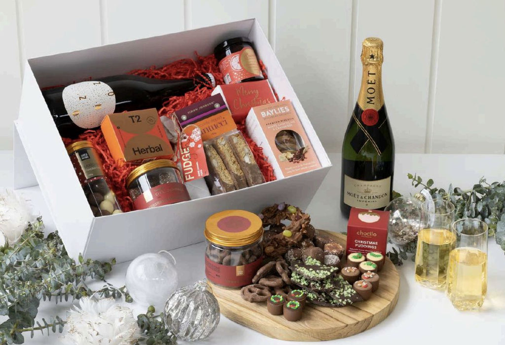 Spread festive cheer with Christmas gift hampers for staff