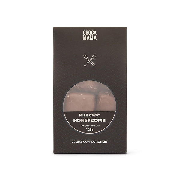 Chocamama Milk Chocolate Coated Honeycomb 125g - The It Kit