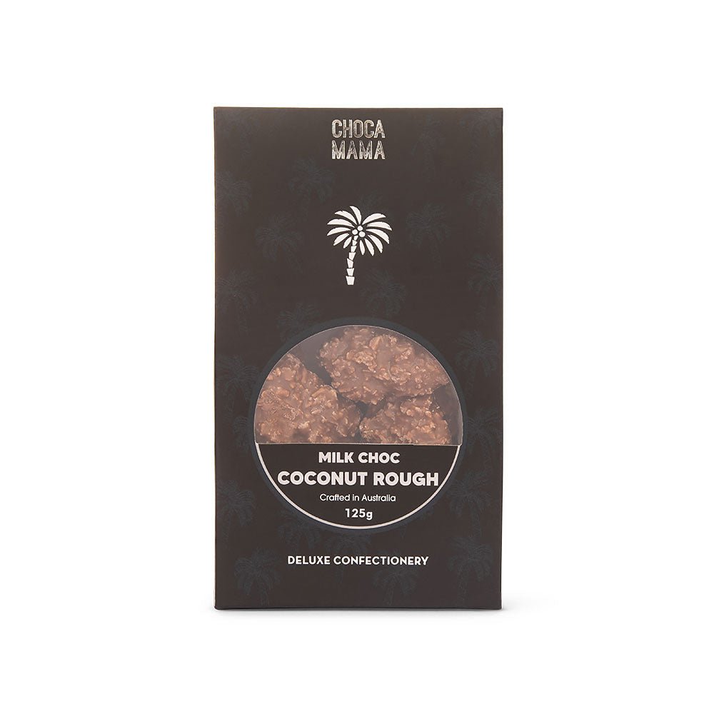 Chocamama Milk Chocolate Coconut Roughs 125g - The It Kit