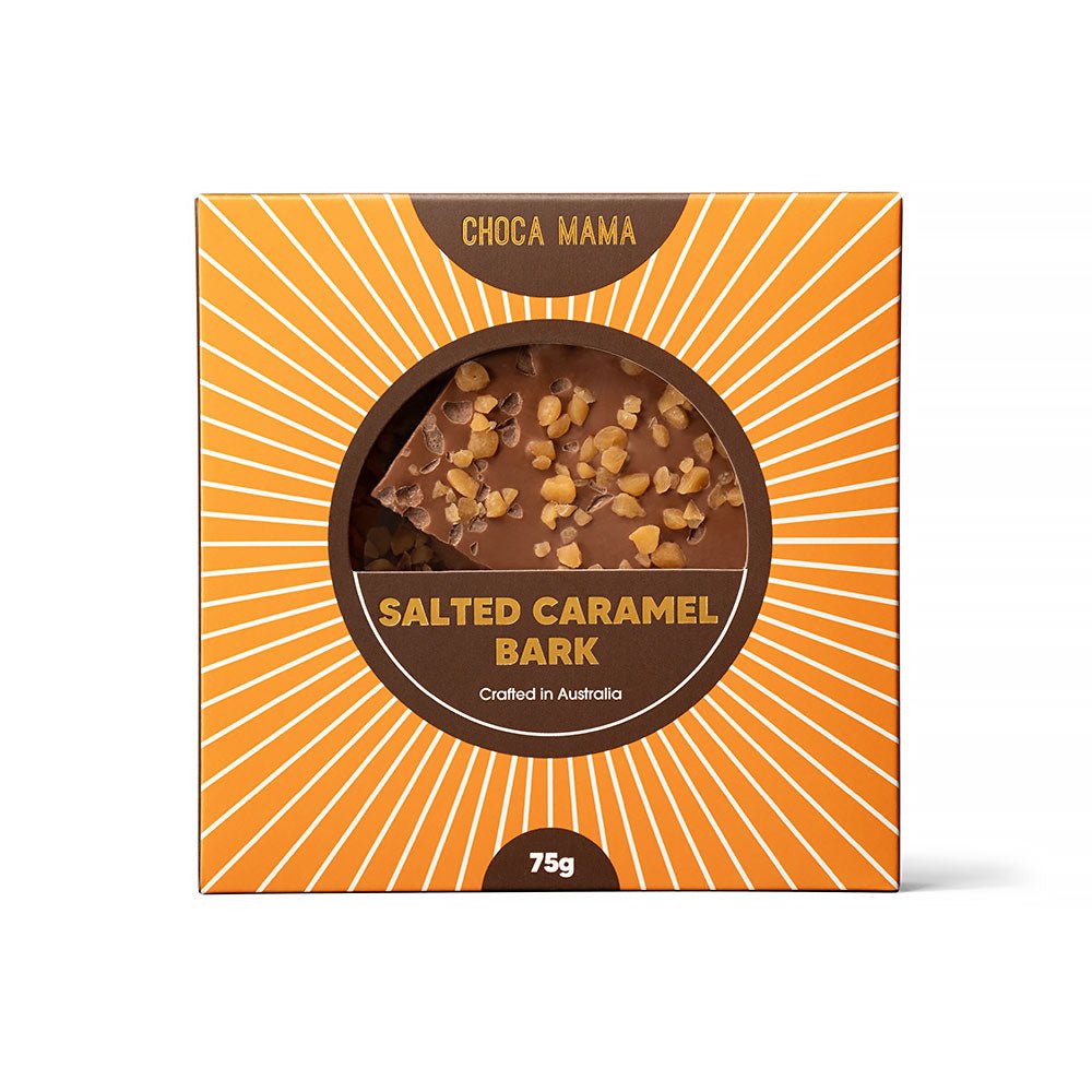 Chocamama Salted Caramel Bark Milk Chocolate - The It Kit