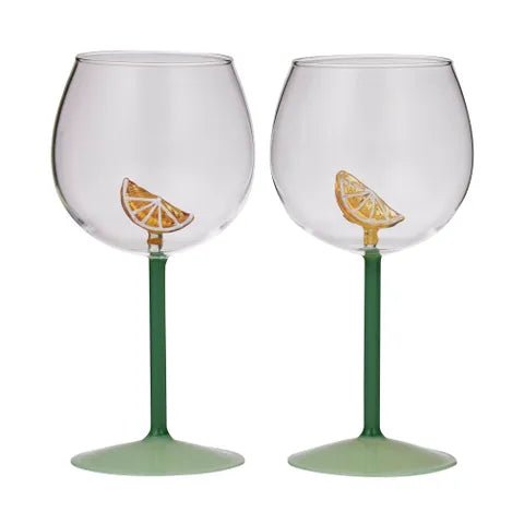 Citrus Gin Balloon Glass - Set of 2 - The It Kit