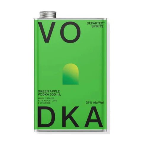 Departed Spirits Green Apple Vodka 500ml - The It Kit