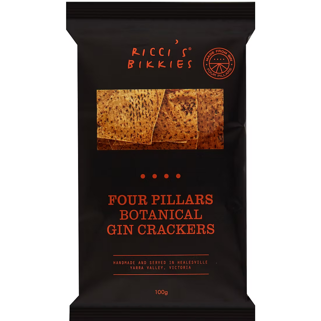 Ricci's Bikkie's Four Pillars Gin Crackers
