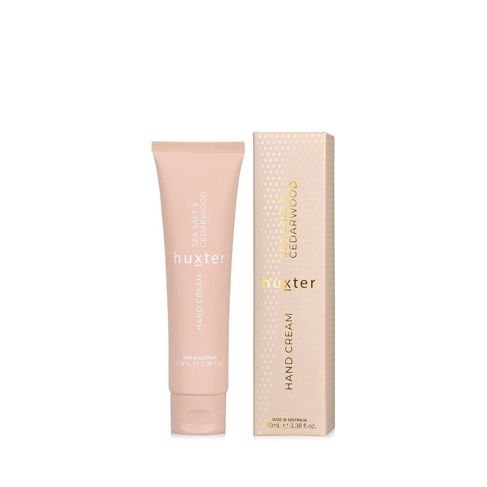 Huxter Sea Salt & Cedarwood Hand Cream 100ml - The It Kit