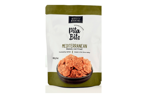 Ricci's Bikkie's Mediterranean Pita Bits - The It Kit