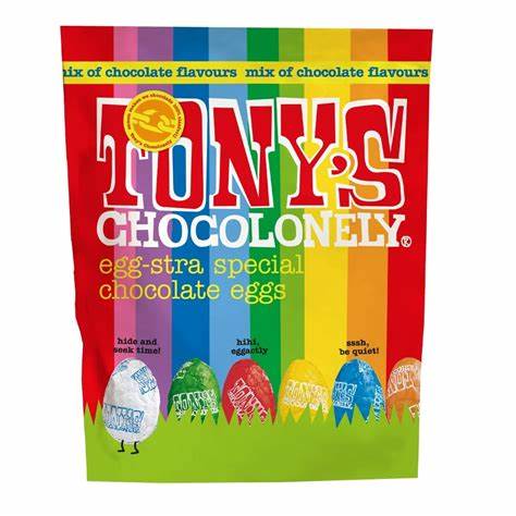 Tony's Chocolonely Mixed Chocolate Eggs - The It Kit