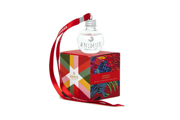 Animus Distillery Christmas 50ml Gin Bauble - Ambrosian - The It Kit