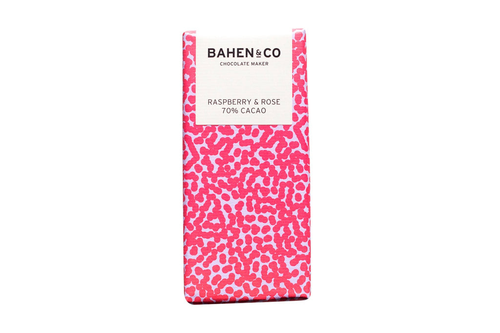 Bahen & Co. Chocolate Block - Raspberry and Rose - The It Kit