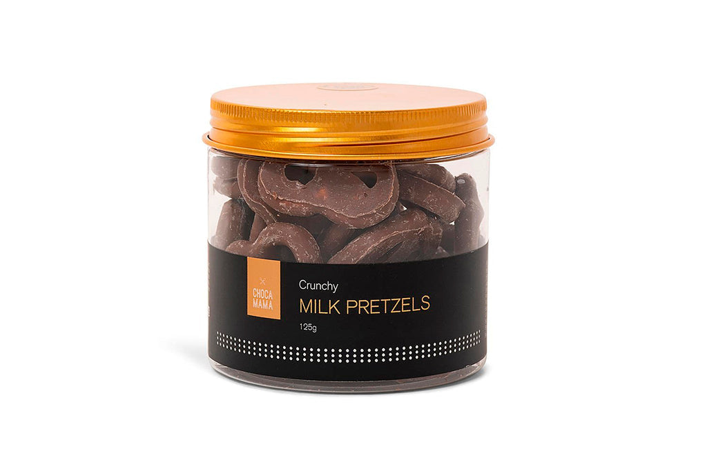 Chocamama Chocolate Coated Pretzels 125g - The It Kit