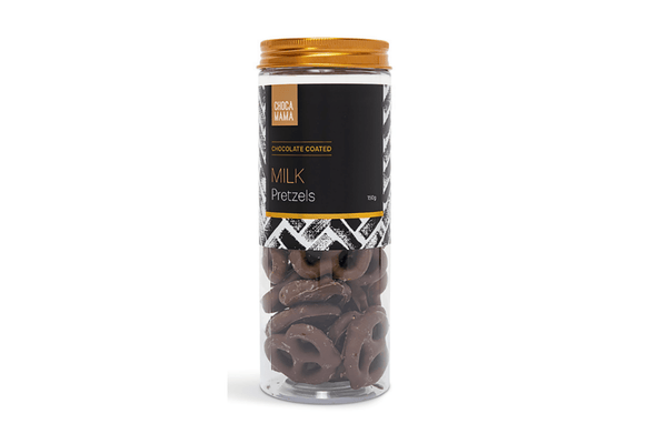 Chocamama Milk Pretzels 150g - The It Kit