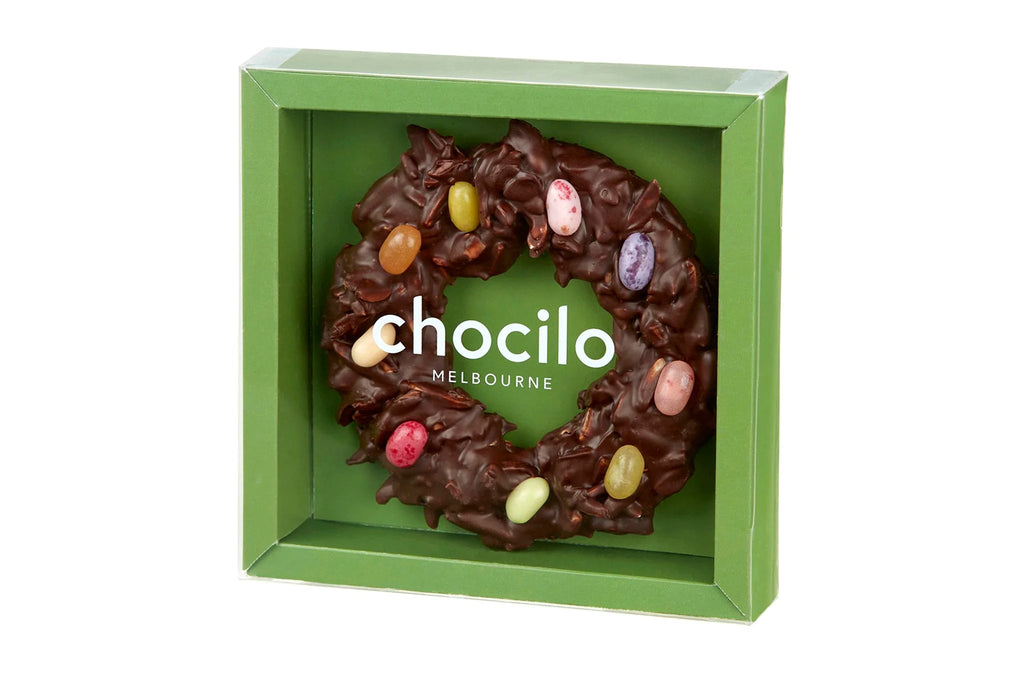 Chocilo Dark Chocolate & Almond Wreath - The It Kit