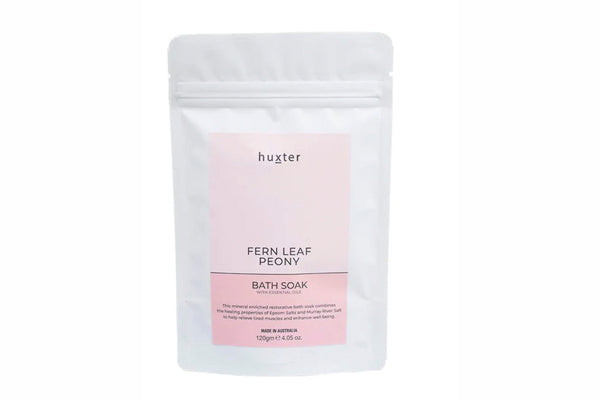 Huxter Fern Leaf Peony Bath Soak - The It Kit