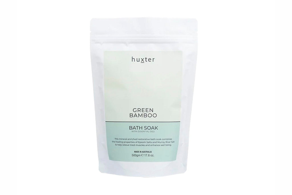 Huxter Green Bamboo Bath Soak - The It Kit