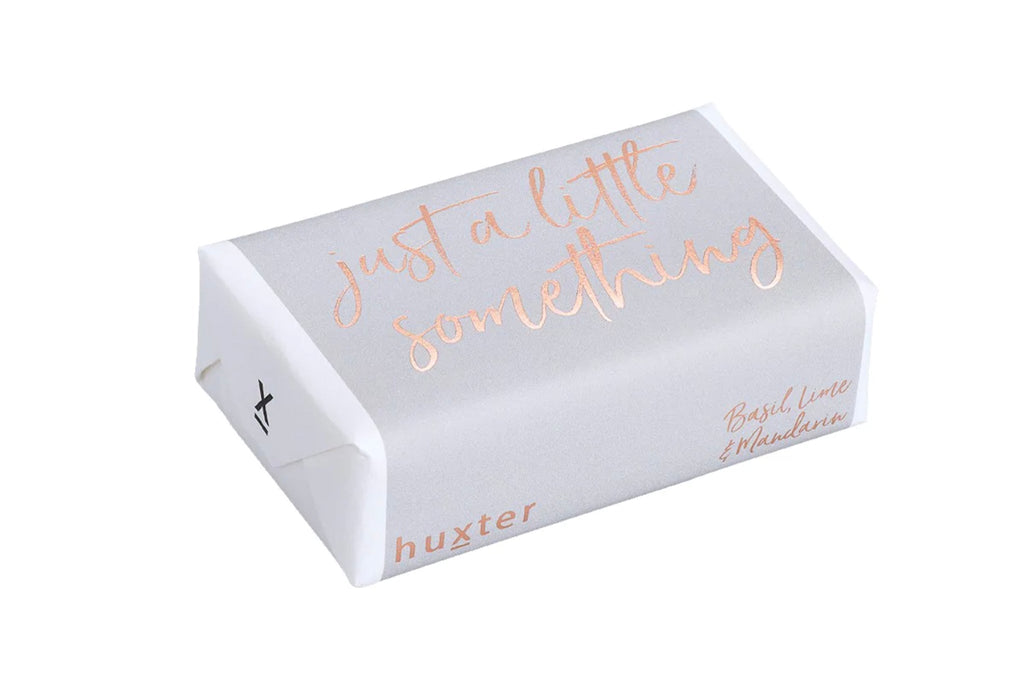 Huxter Just A Little Something - basil, lime and mandarin soap - The It Kit