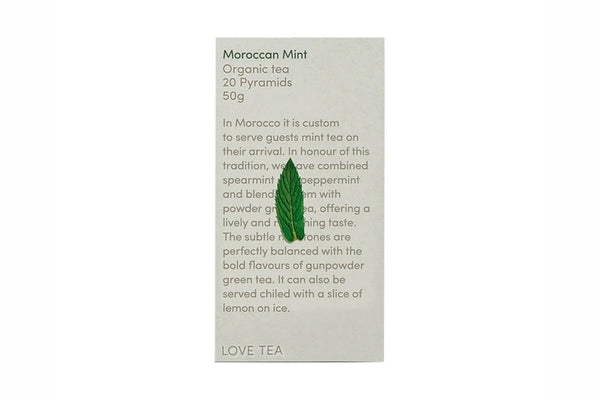 Love Tea - Morrocan Mint Pyramids - The It Kit