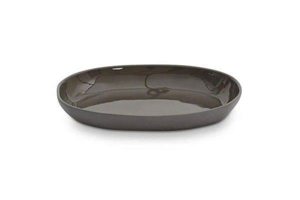 Marmoset Found Cloud Oval Plate Charcoal - small - The It Kit