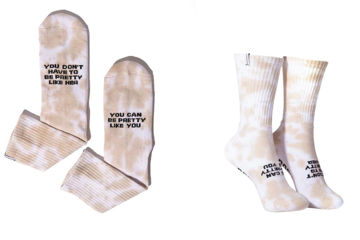 Posisocks - white and beige – The It Kit
