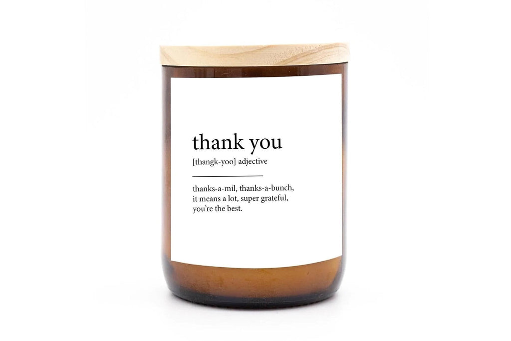 Thank You candle - The It Kit