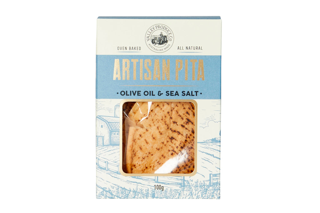 Valley Produce Co.Artisan Pita - Olive Oil & Sea Salt - The It Kit